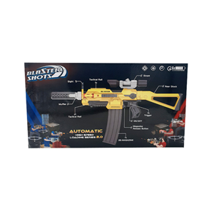 اسباب بازی تفنگ مسلسل رگباری باتری خور BLASTER SHOTS-اسباب بازی تفنگ